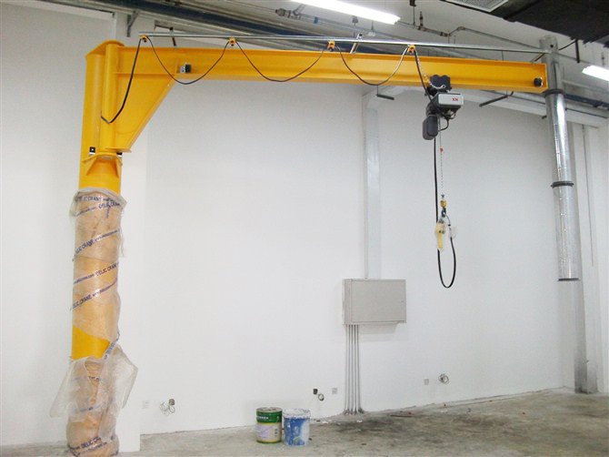 column mounted jib crane